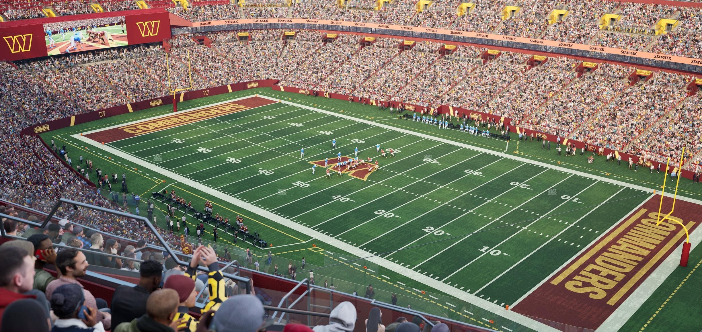 Northwest Stadium - Section 422 Seat View