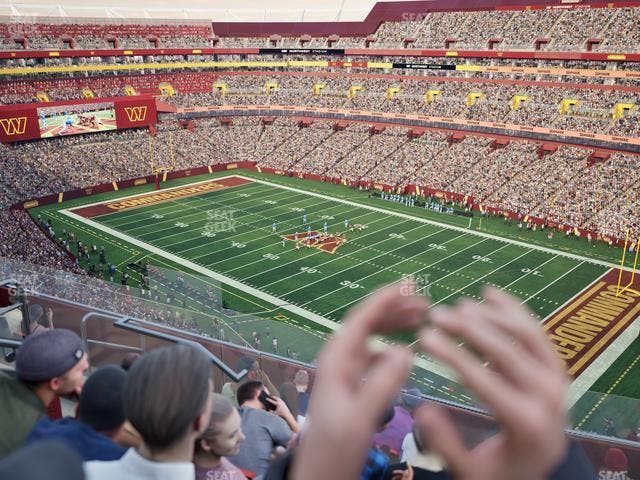Northwest Stadium - Section 422 Seat View