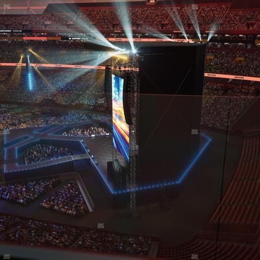 Northwest Stadium - Section 422 Seat View