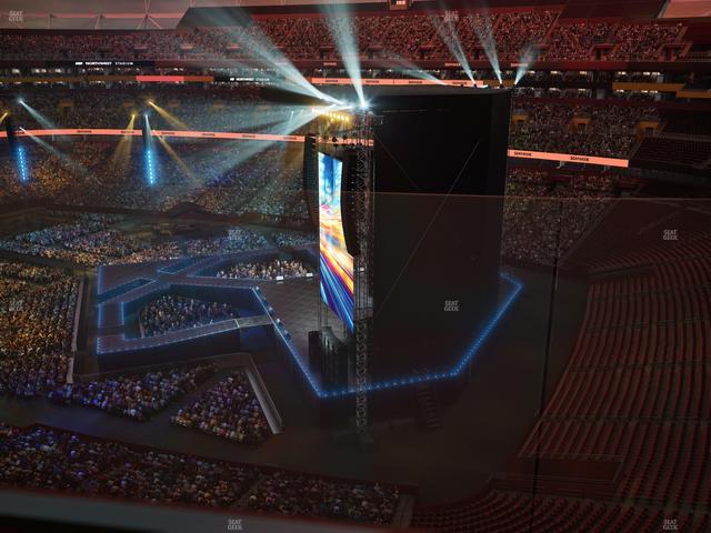 Northwest Stadium - Section 422 Seat View