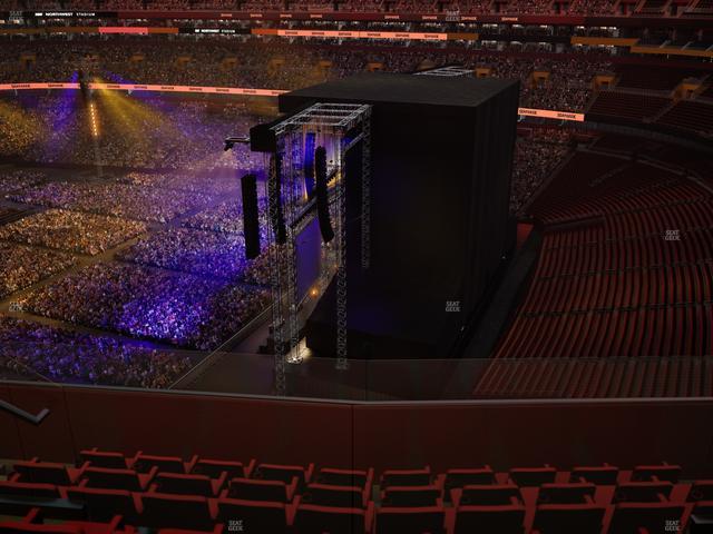 Northwest Stadium - Section 422 Seat View