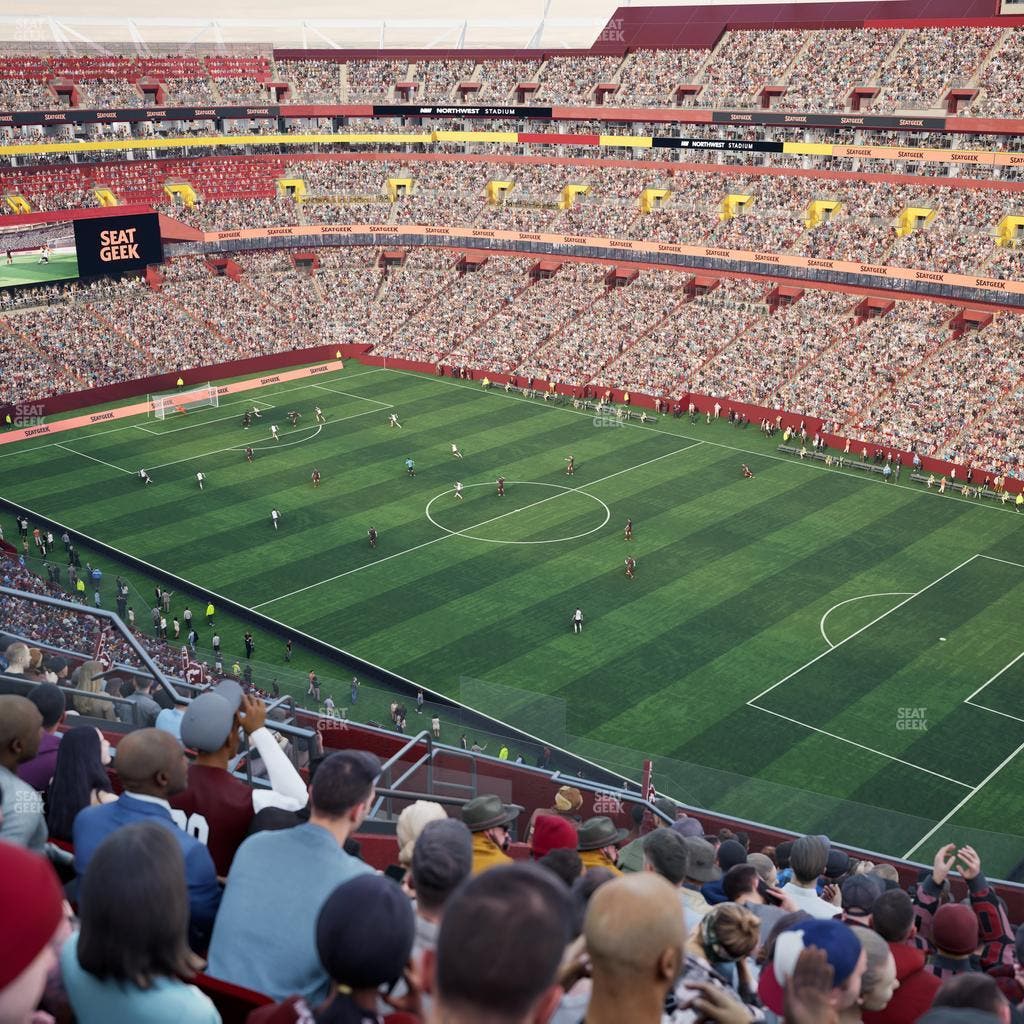 Northwest Stadium - Section 422 Seat View