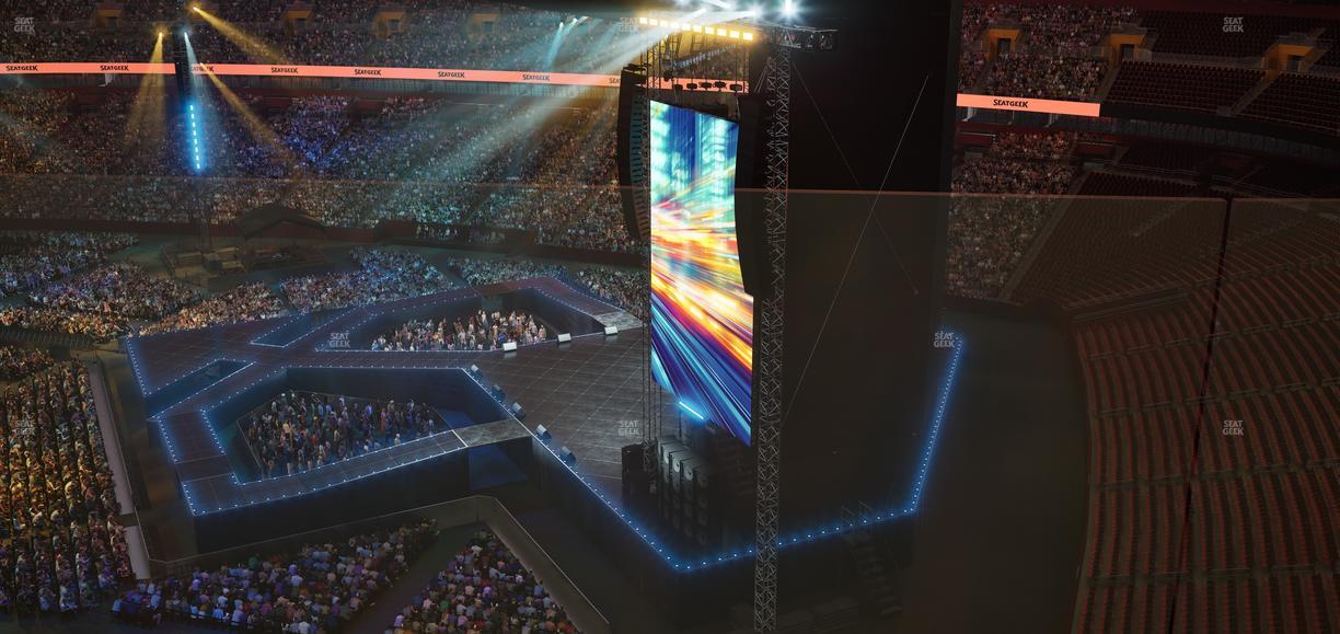 Northwest Stadium - Section 423 Seat View