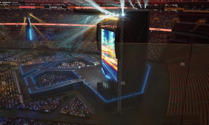 Northwest Stadium - Section 423 Seat View