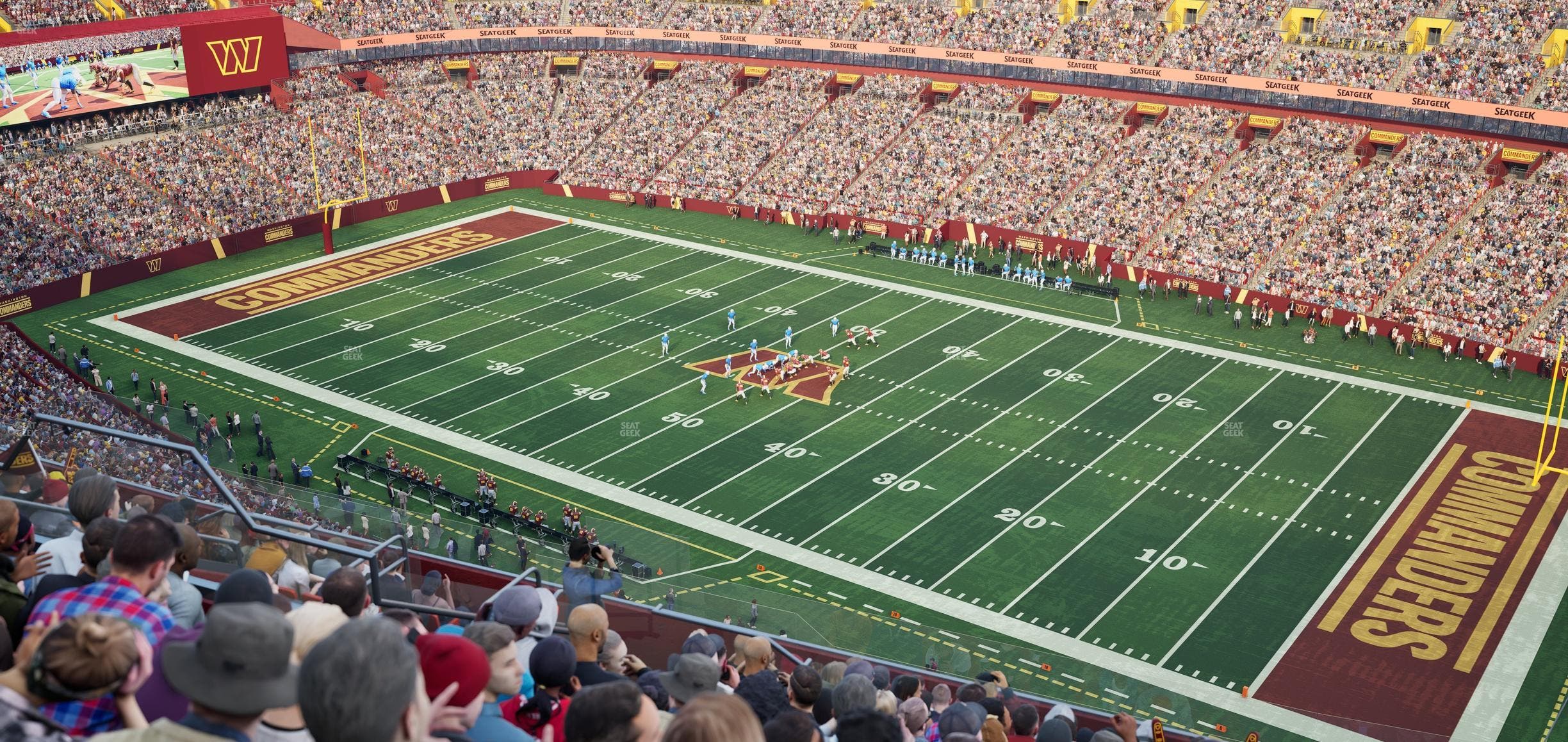 Northwest Stadium - Section 423 Seat View