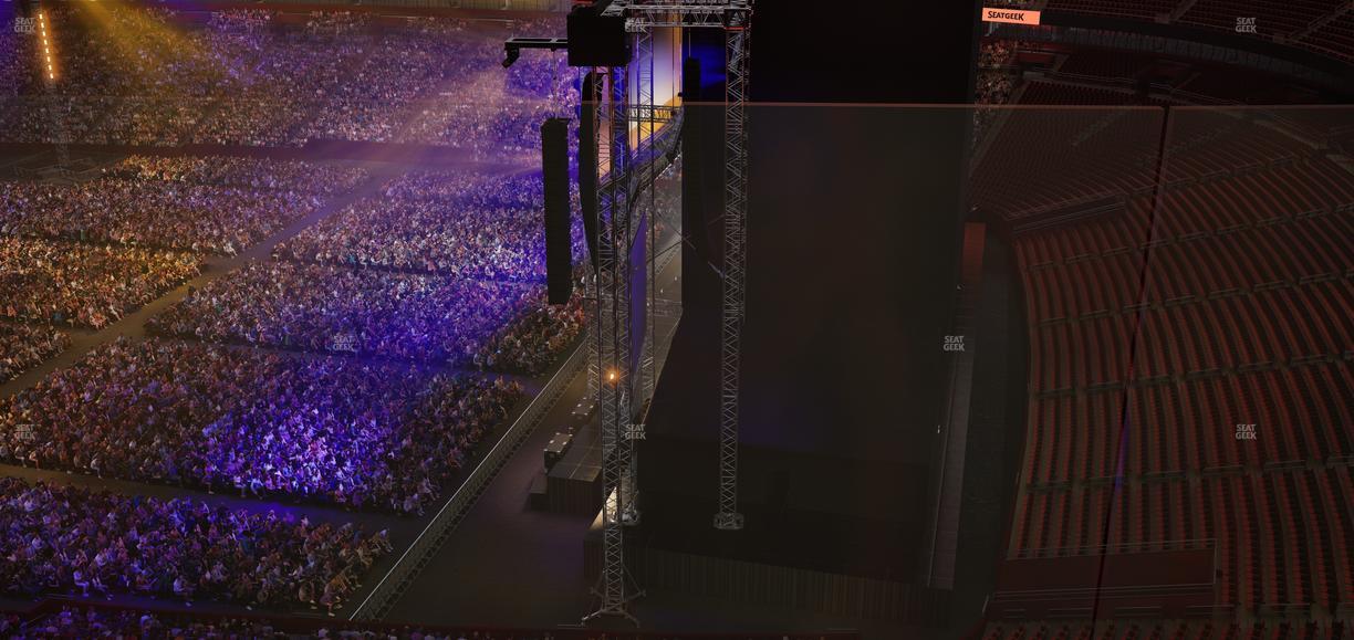 Northwest Stadium - Section 423 Seat View