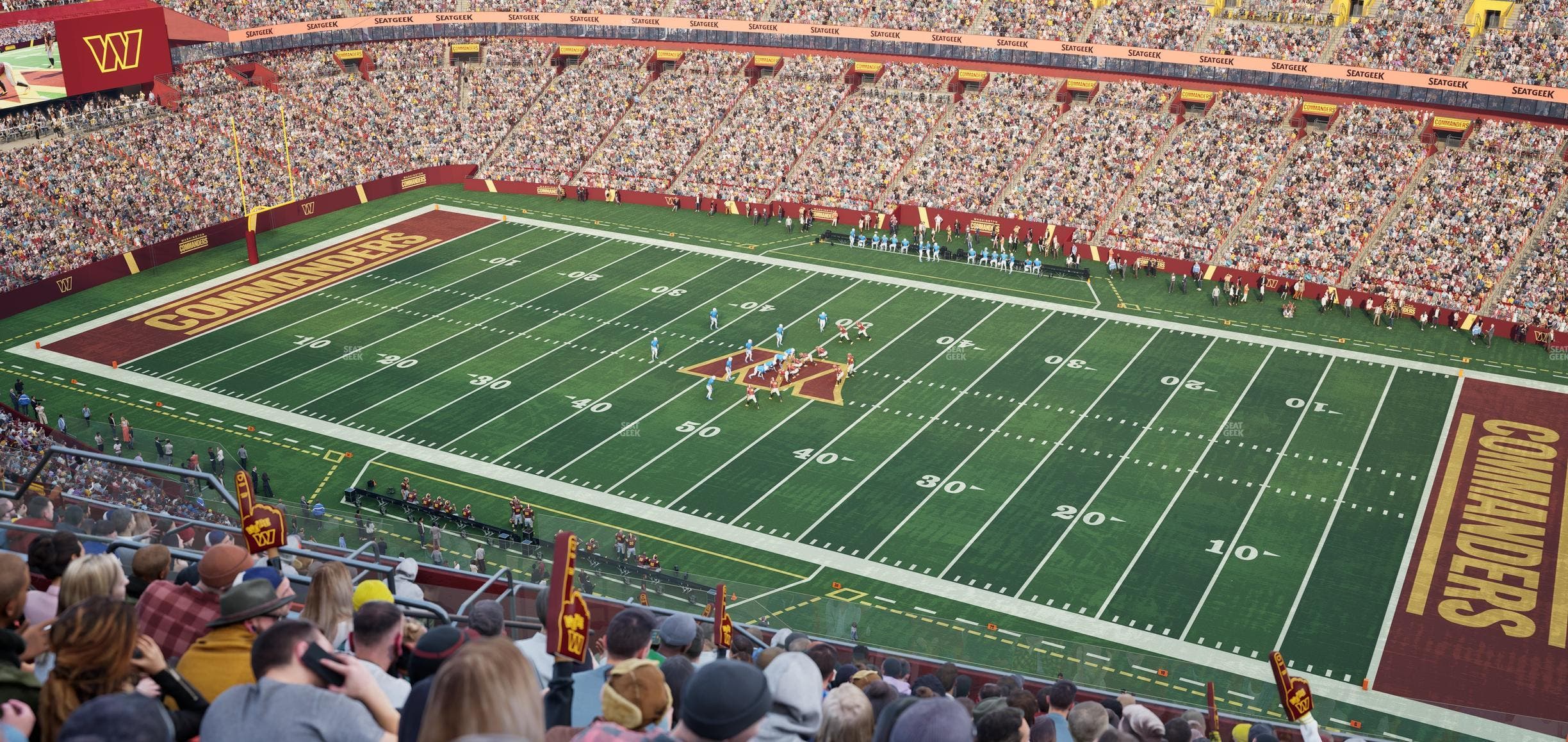 Northwest Stadium - Section 424 Seat View