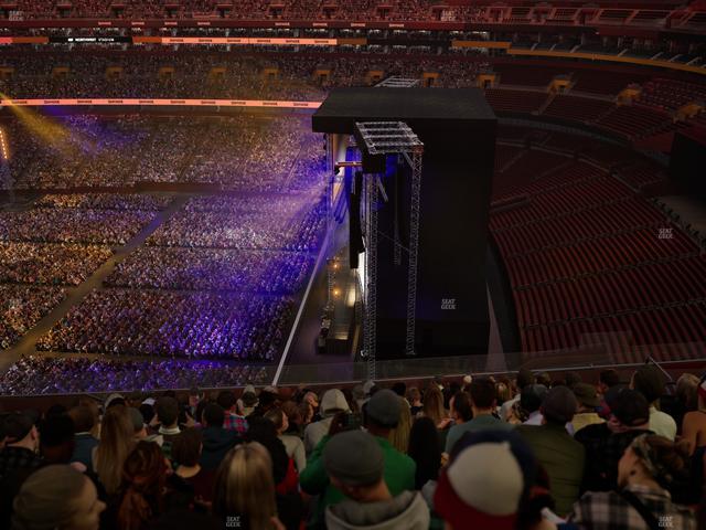 Northwest Stadium - Section 424 Seat View