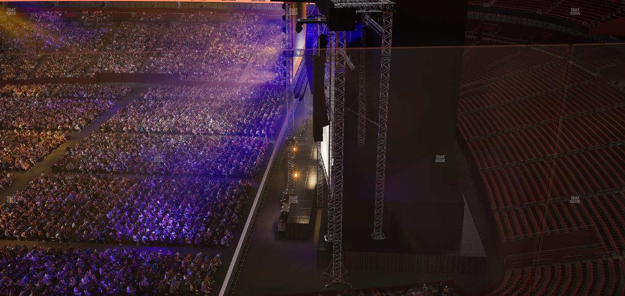 Northwest Stadium - Section 424 Seat View