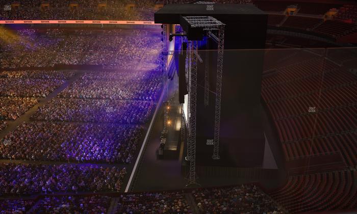 Northwest Stadium - Section 424 Seat View