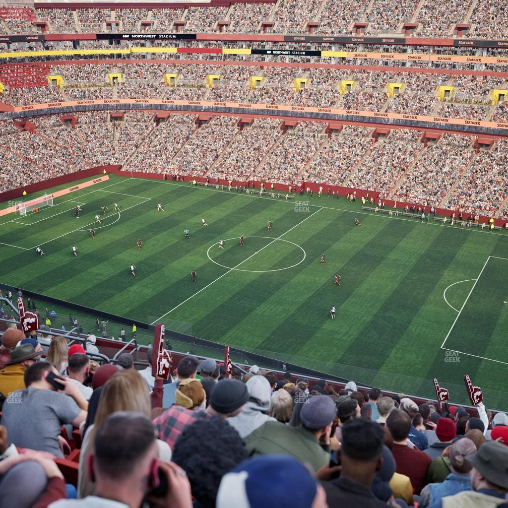 Northwest Stadium - Section 424 Seat View