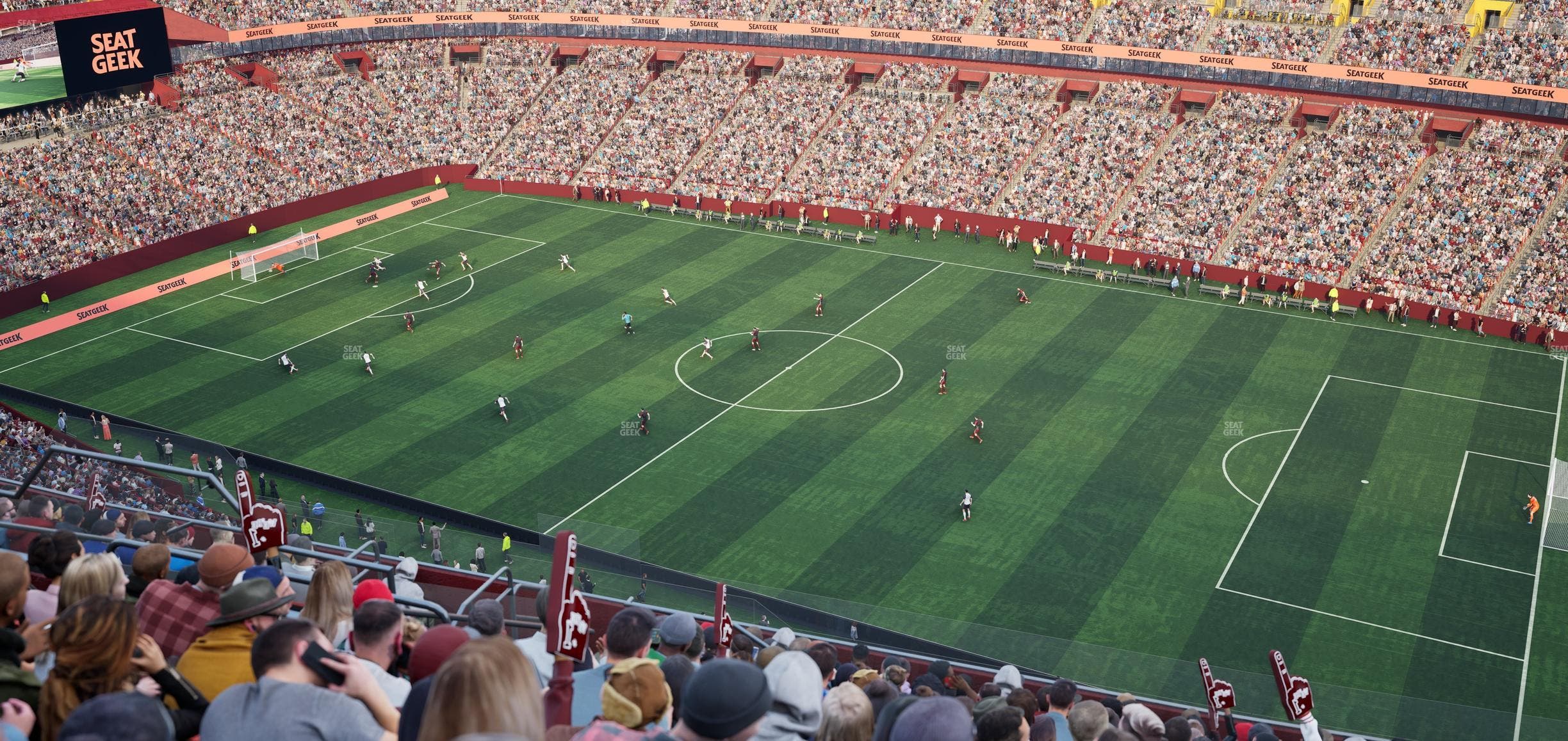 Northwest Stadium - Section 424 Seat View