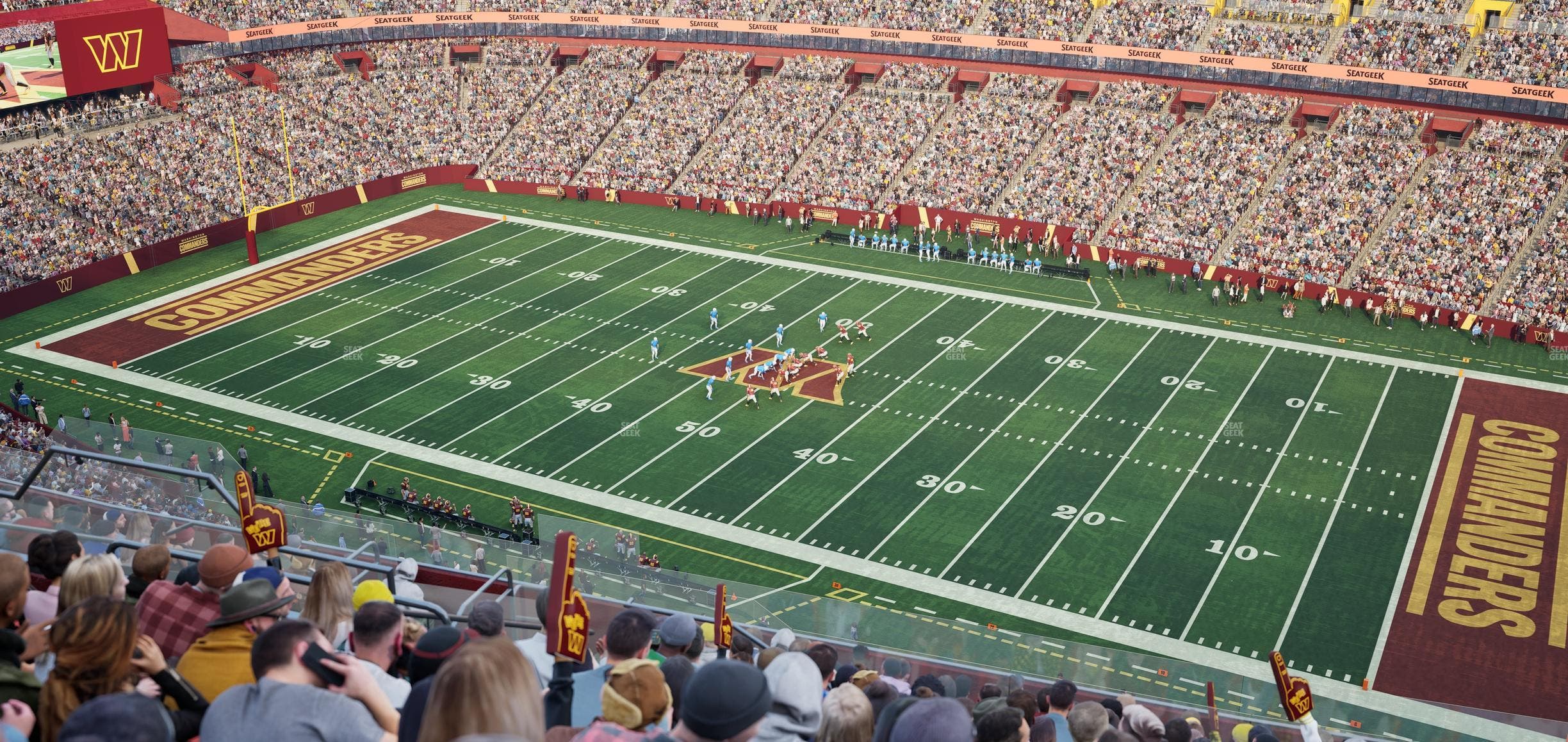 Northwest Stadium - Section 424 Seat View