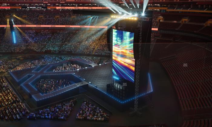 Northwest Stadium - Section 424 Seat View