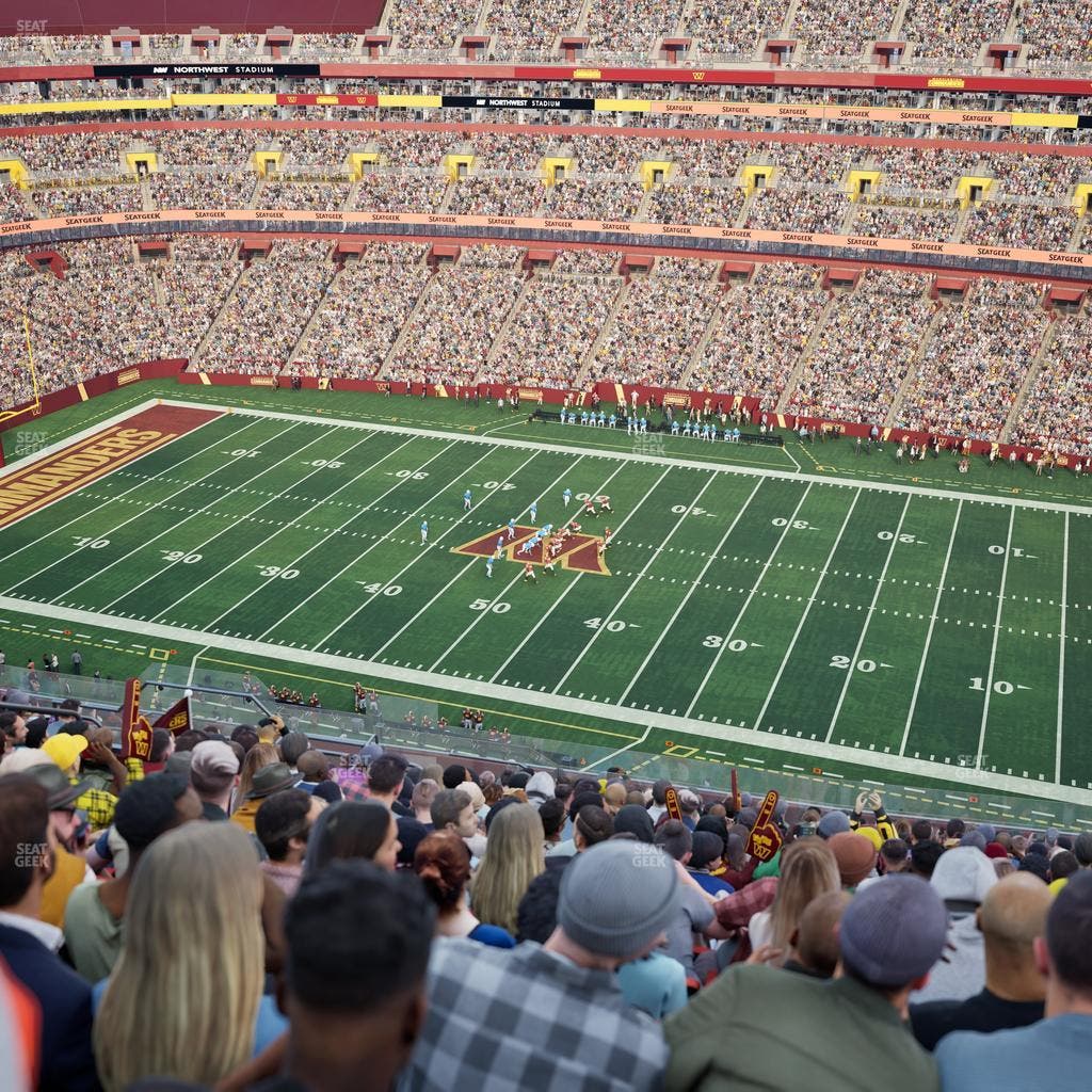 Northwest Stadium - Section 425 Seat View