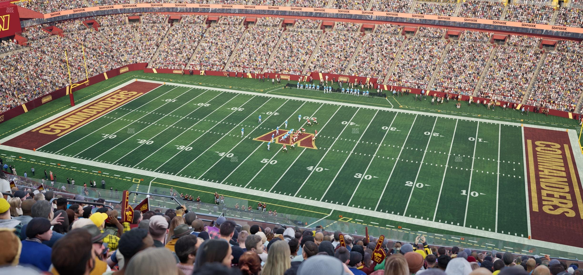 Northwest Stadium - Section 425 Seat View