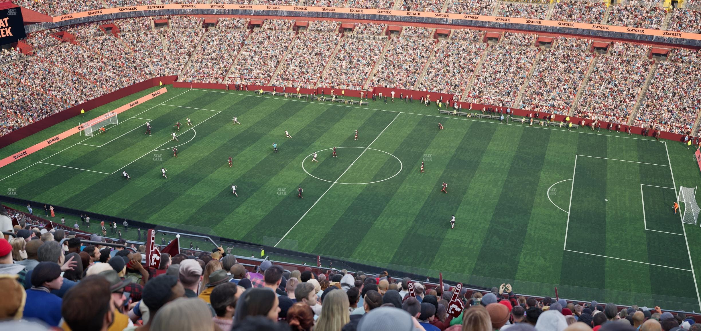 Northwest Stadium - Section 425 Seat View