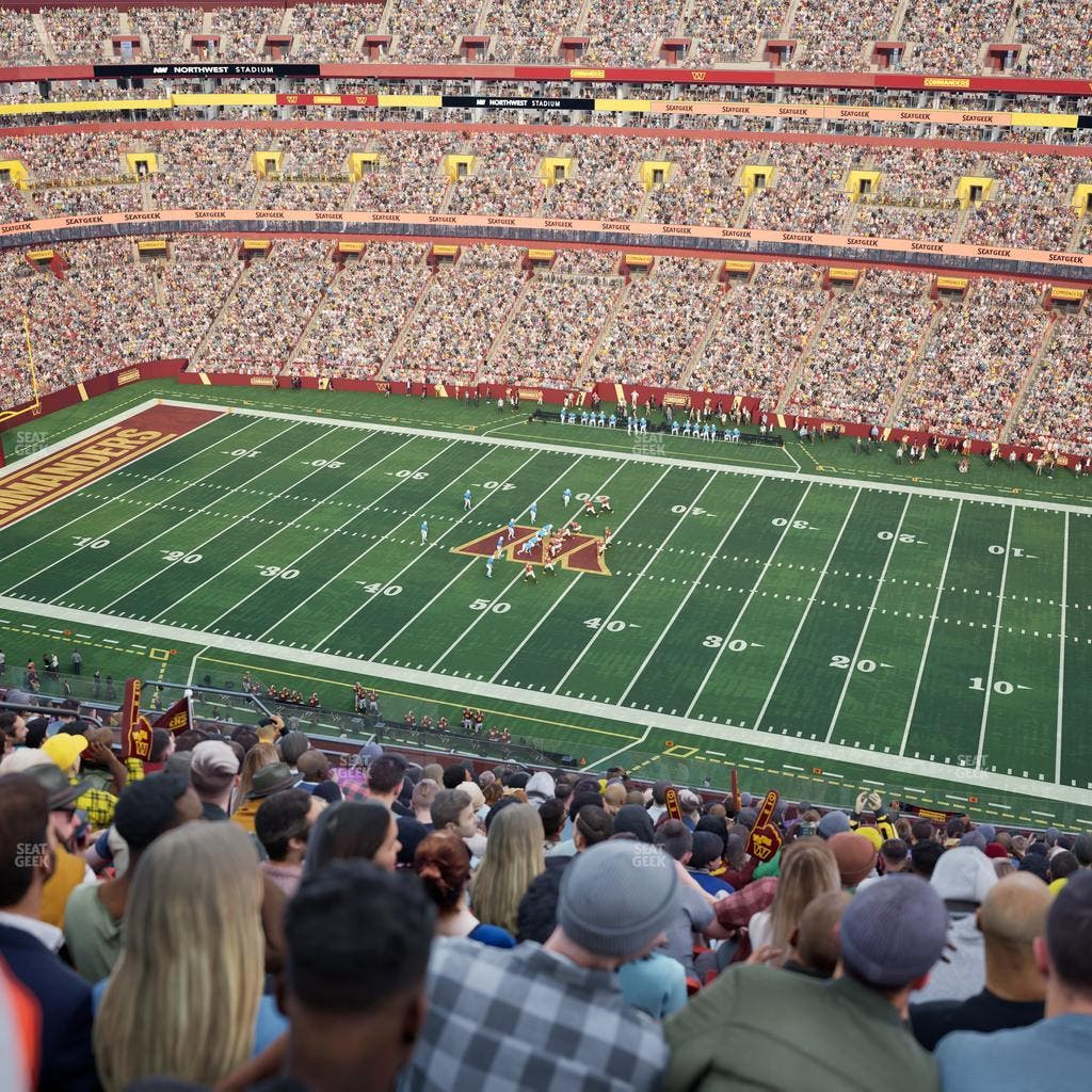 Northwest Stadium - Section 425 Seat View