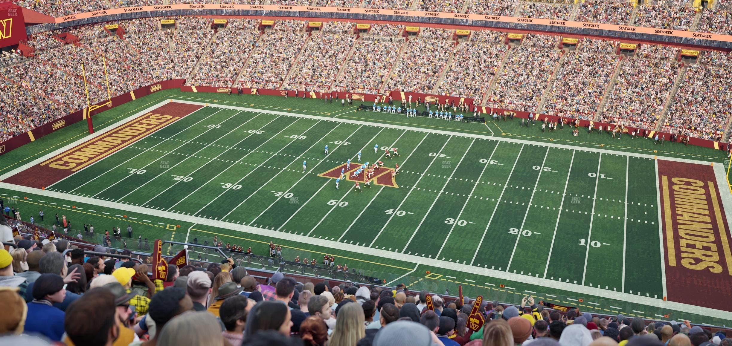 Northwest Stadium - Section 425 Seat View