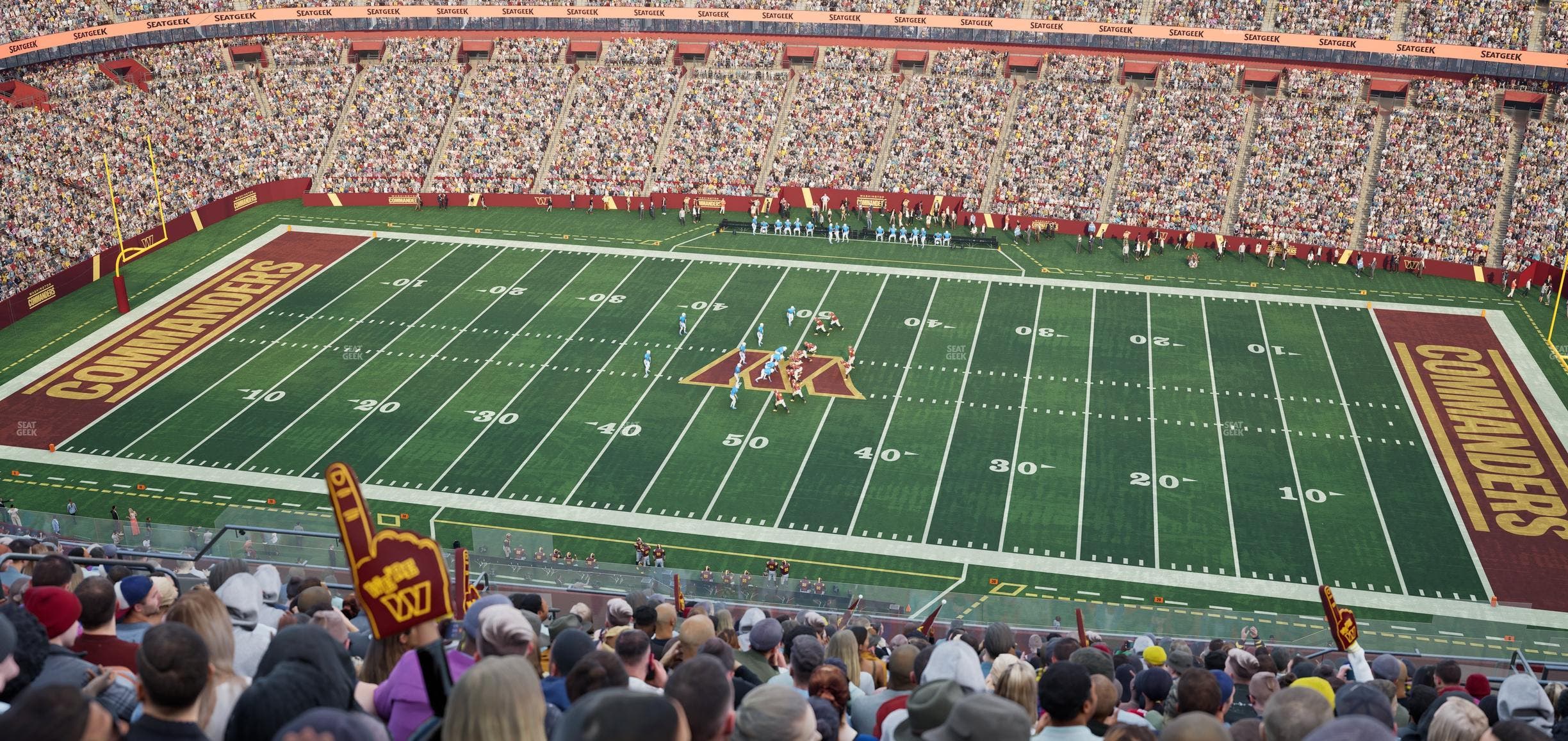 Northwest Stadium - Section 426 Seat View