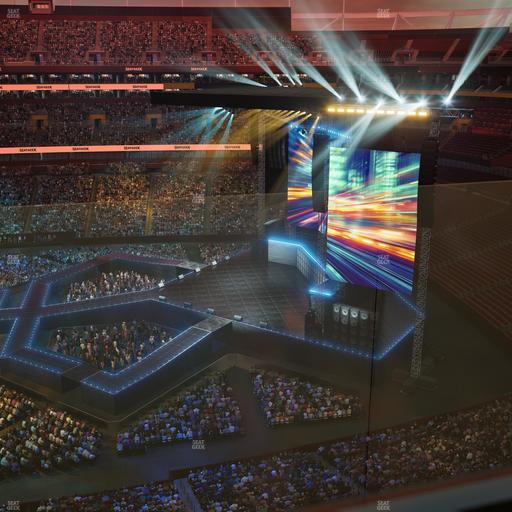 Northwest Stadium - Section 426 Seat View