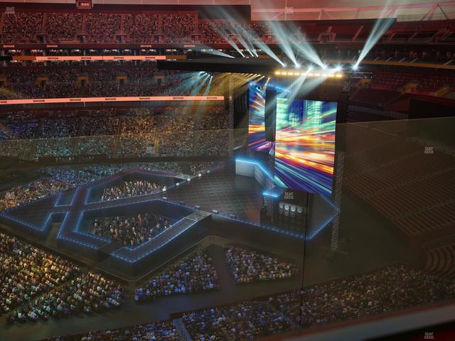 Northwest Stadium - Section 426 Seat View