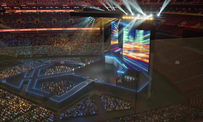 Northwest Stadium - Section 426 Seat View