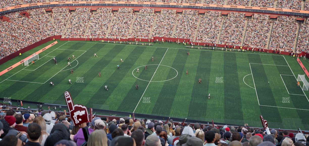 Northwest Stadium - Section 426 Seat View