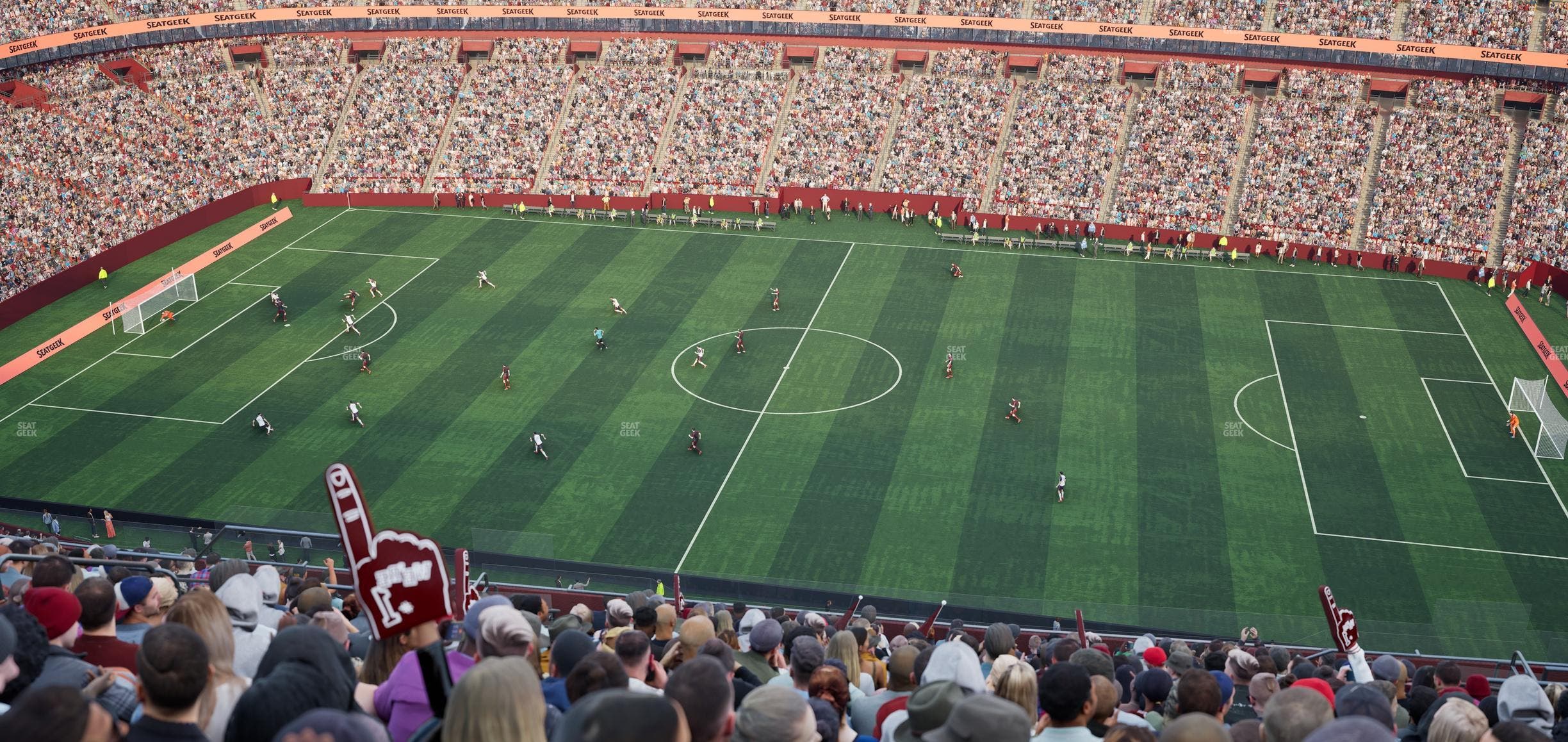 Northwest Stadium - Section 426 Seat View