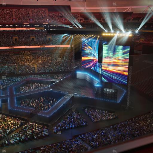 Northwest Stadium - Section 427 Seat View