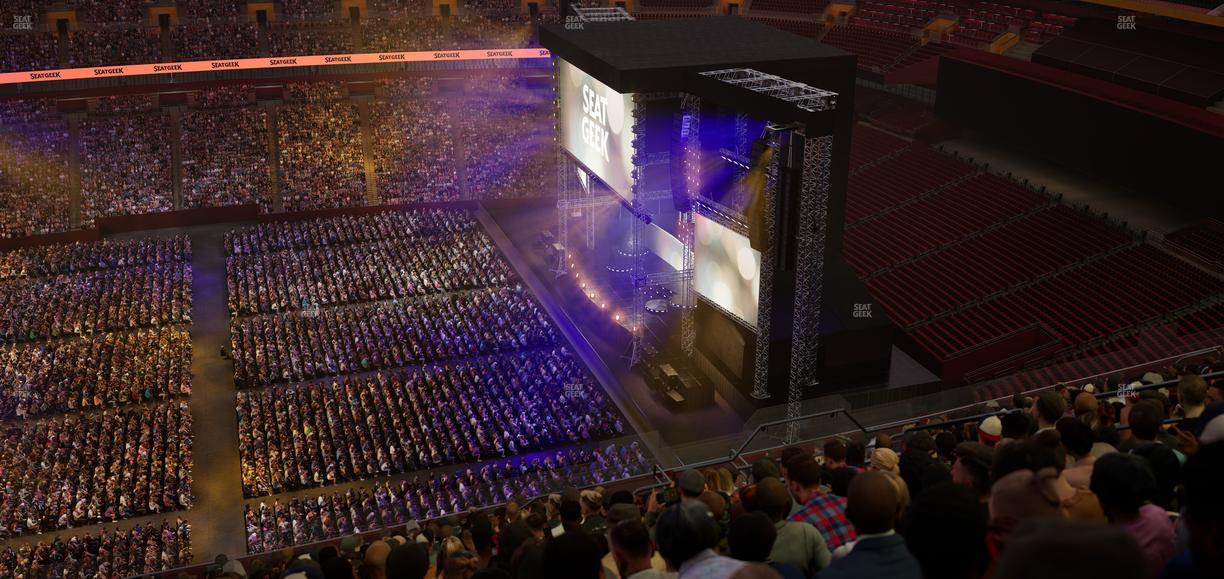 Northwest Stadium - Section 427 Seat View