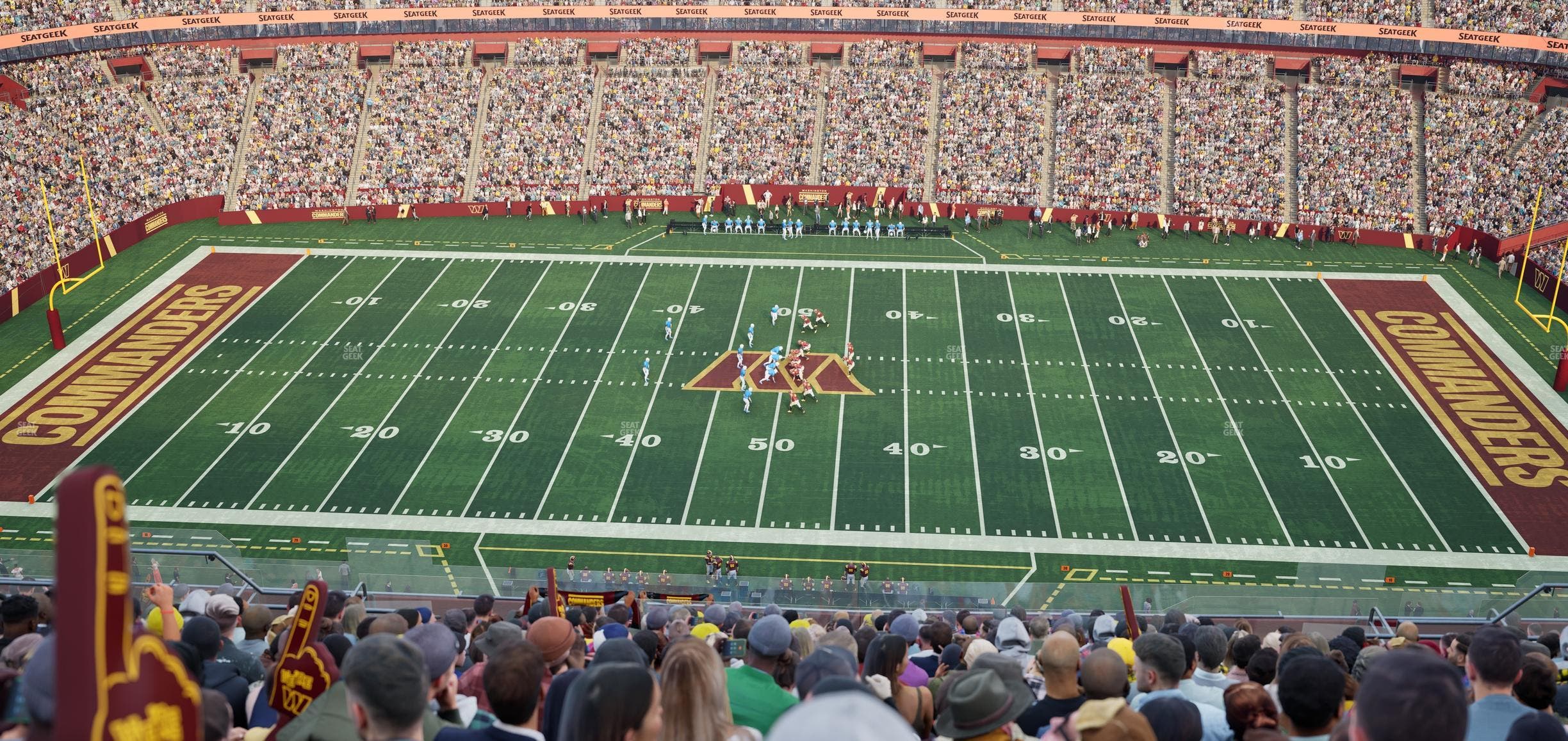 Northwest Stadium - Section 427 Seat View
