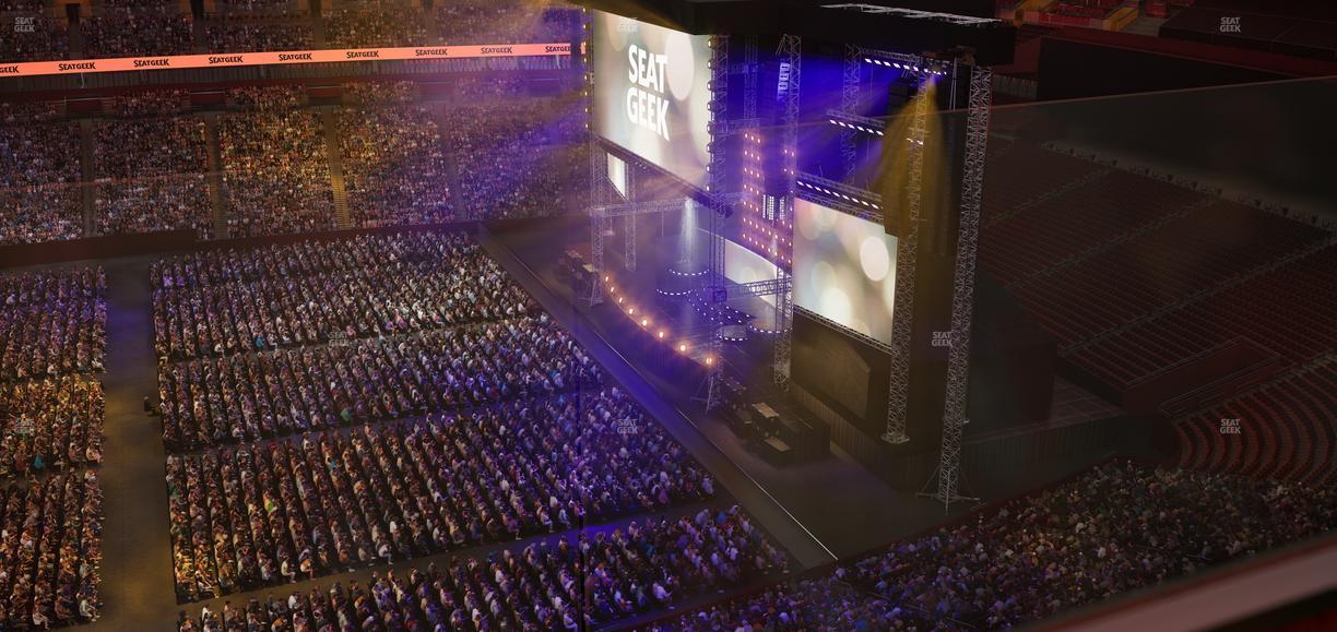 Northwest Stadium - Section 427 Seat View