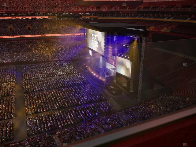 Northwest Stadium - Section 427 Seat View