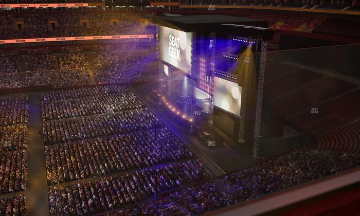 Northwest Stadium - Section 427 Seat View