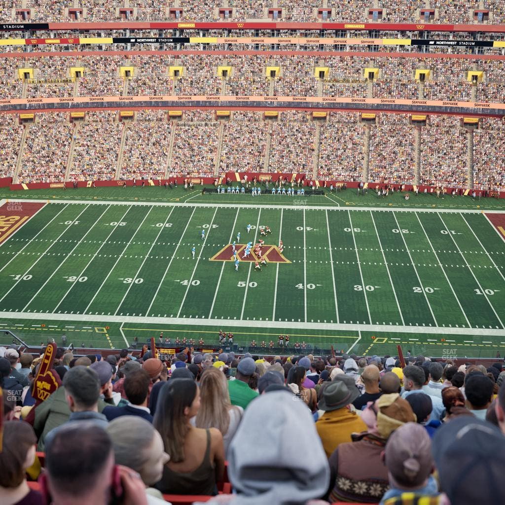 Northwest Stadium - Section 427 Seat View