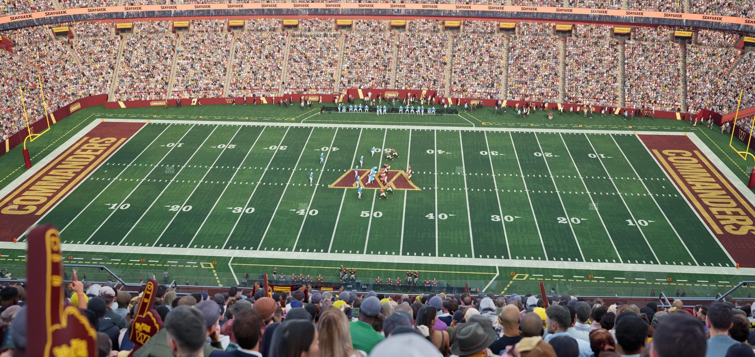 Northwest Stadium - Section 427 Seat View