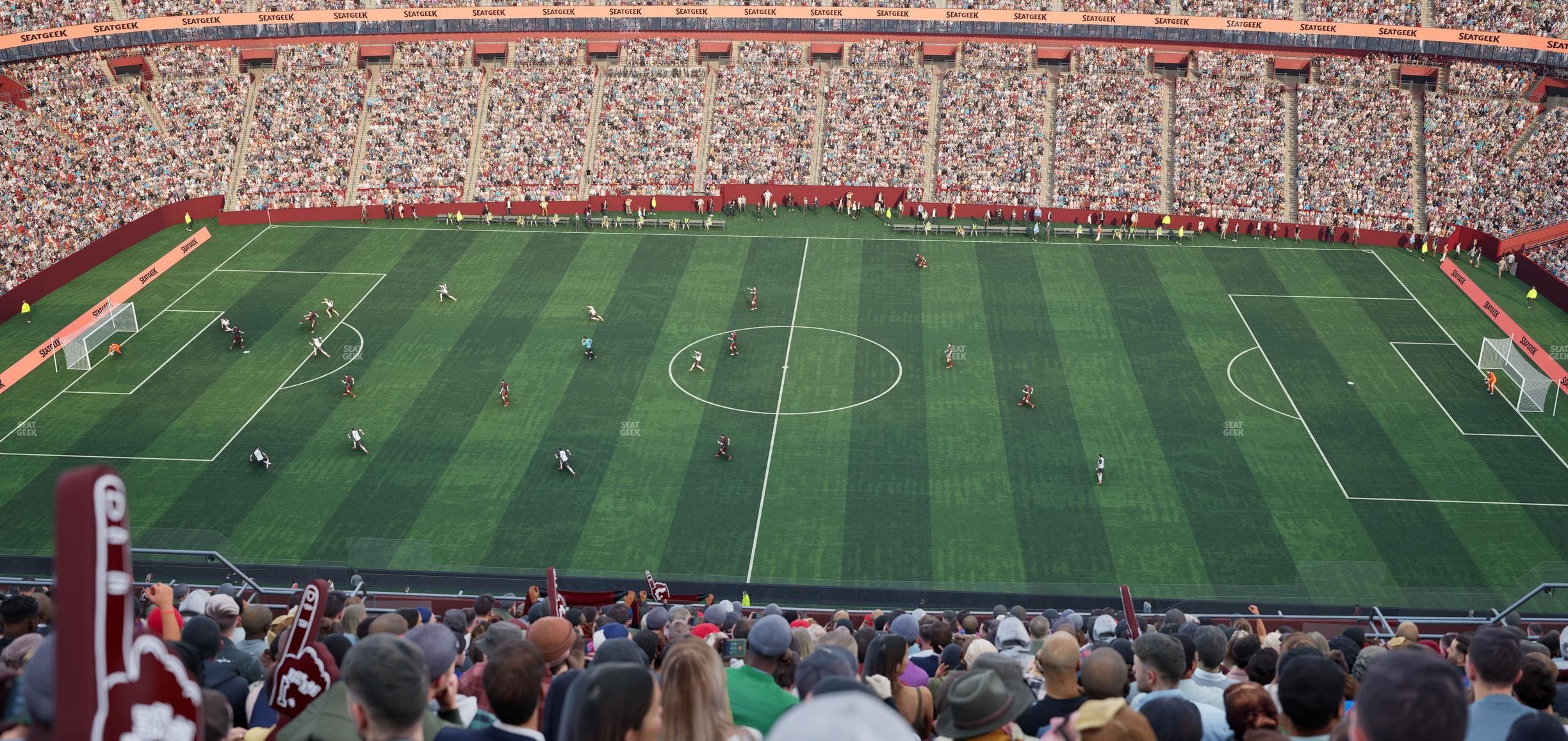 Northwest Stadium - Section 427 Seat View