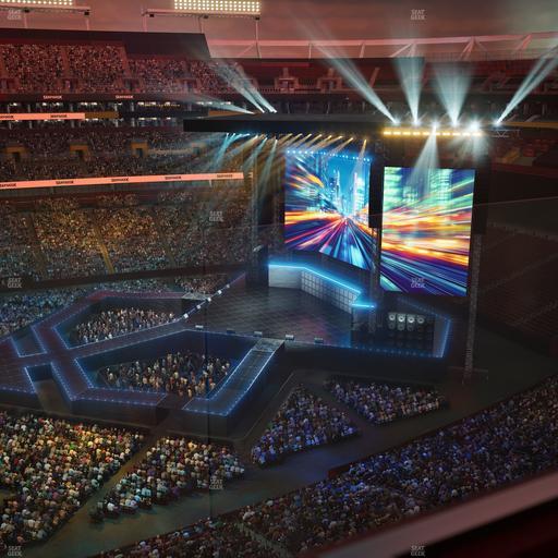 Northwest Stadium - Section 428 Seat View