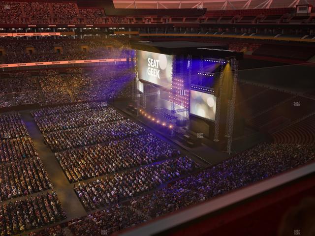 Northwest Stadium - Section 428 Seat View