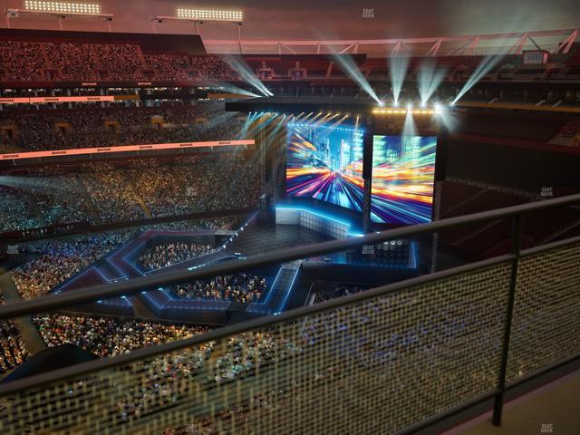 Northwest Stadium - Section 429 Seat View