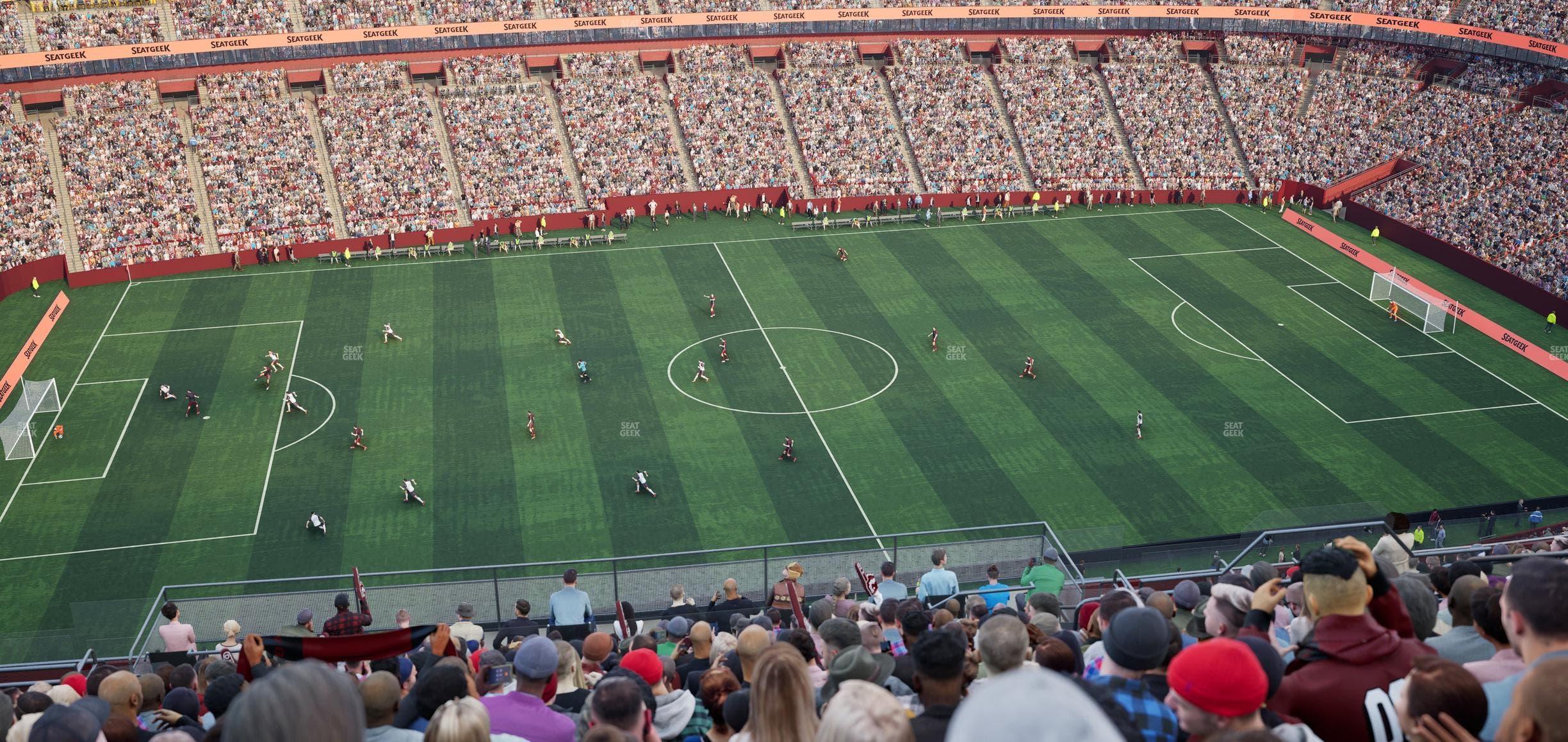 Northwest Stadium - Section 429 Seat View