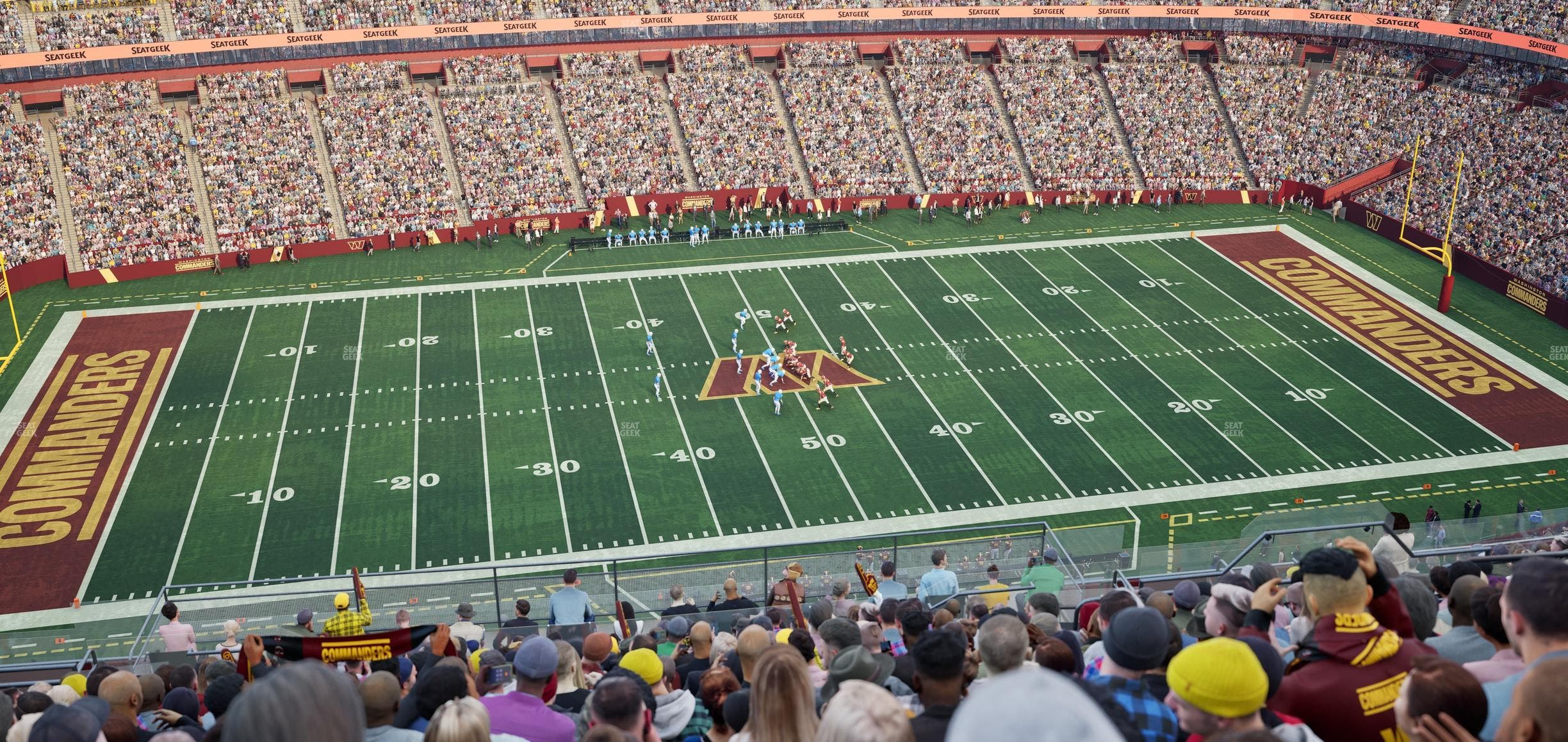 Northwest Stadium - Section 429 Seat View