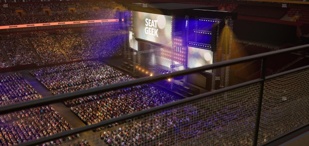 Northwest Stadium - Section 429 Seat View