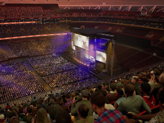 Northwest Stadium - Section 429 Seat View