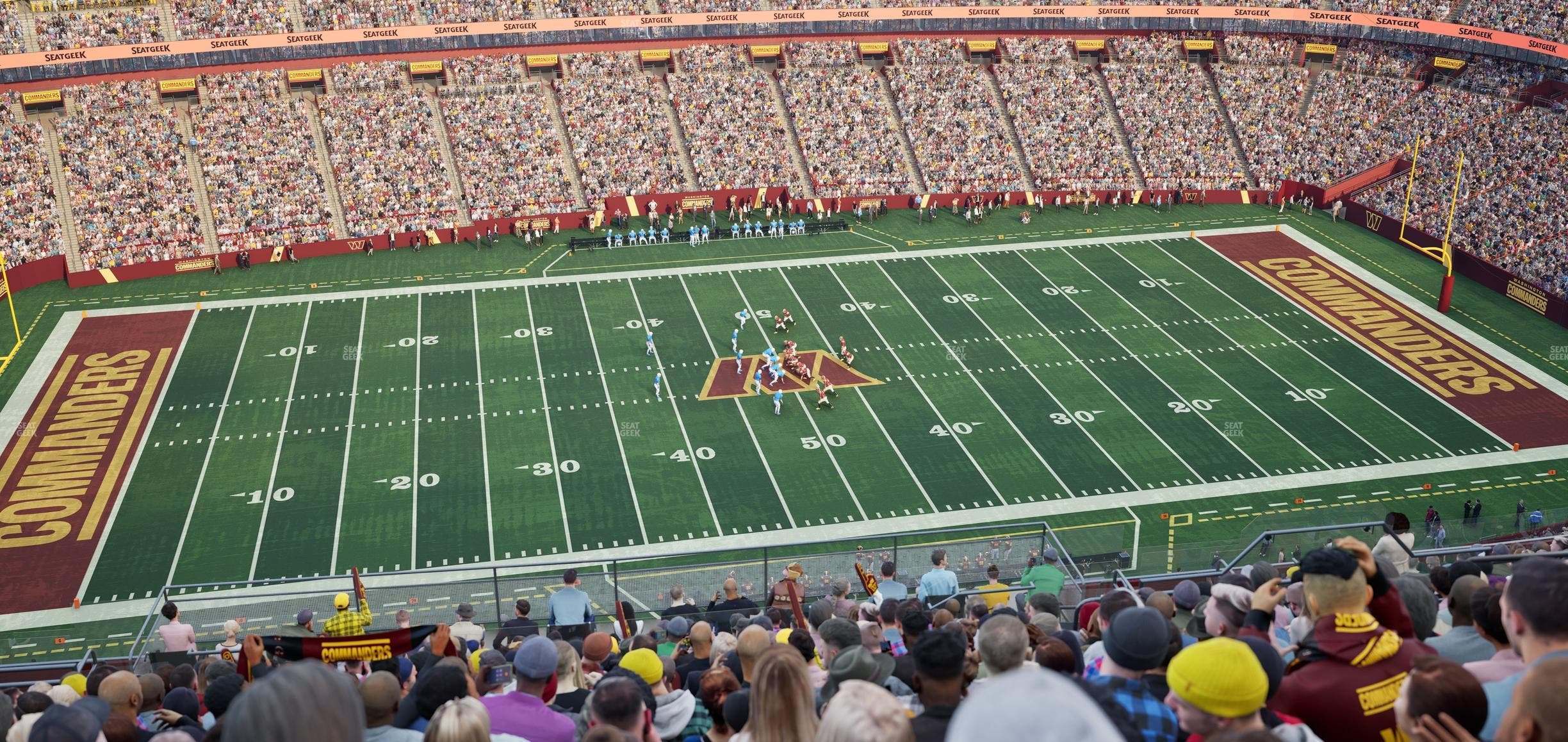 Northwest Stadium - Section 429 Seat View