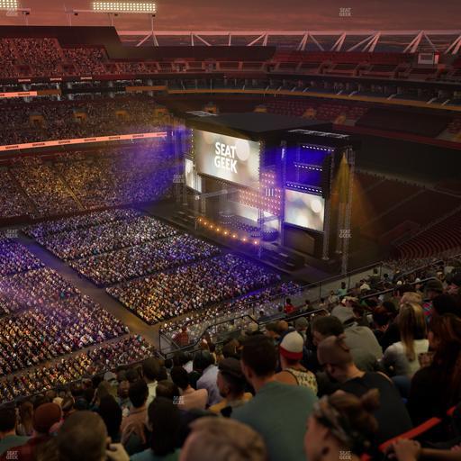 Northwest Stadium - Section 430 Seat View