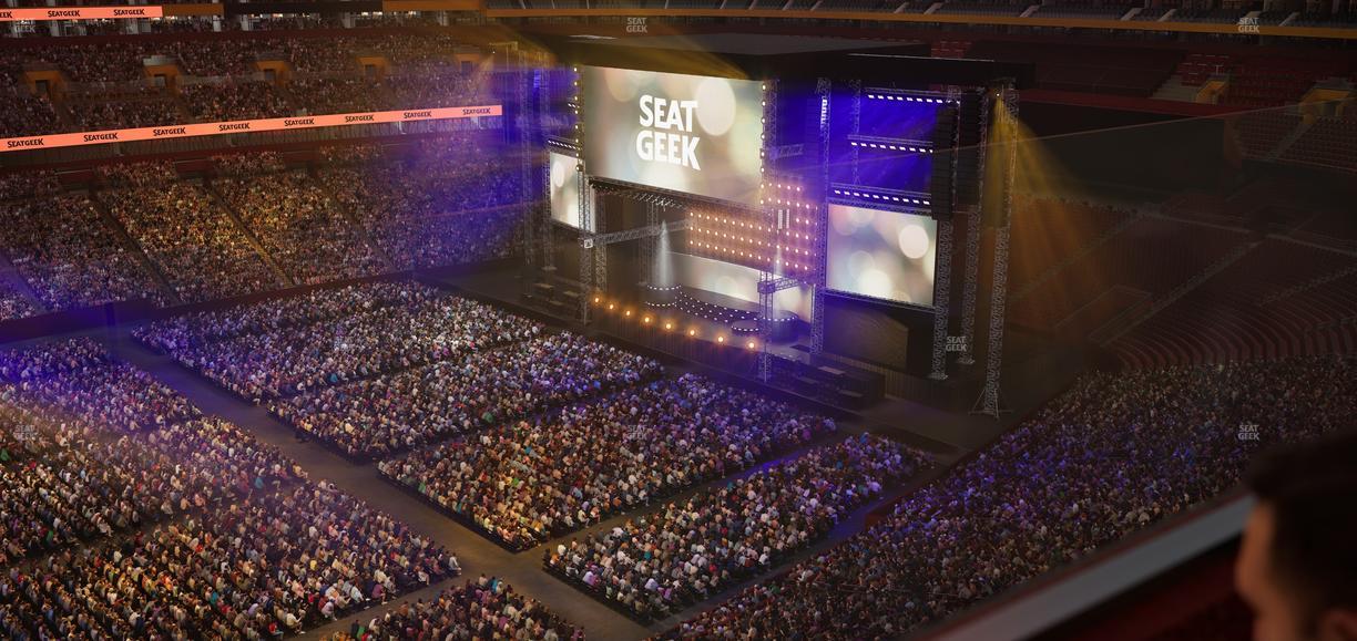 Northwest Stadium - Section 430 Seat View