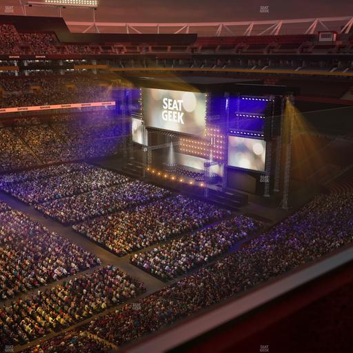 Northwest Stadium - Section 430 Seat View