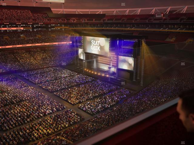 Northwest Stadium - Section 430 Seat View